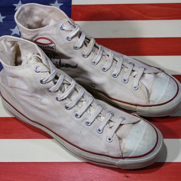 SPALDING 1961 Autographed George Wilson Vintage 14 - Picture 6 of 8